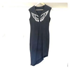 Synergy organic cotton gray dress